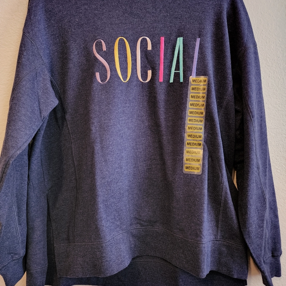 Wildfox Blue Sweatshirt